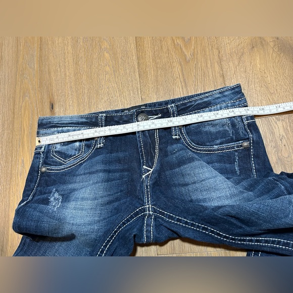 Size 0 Long Express Rerock Jeans - Women’s Express jeans - Picture 7 of 9